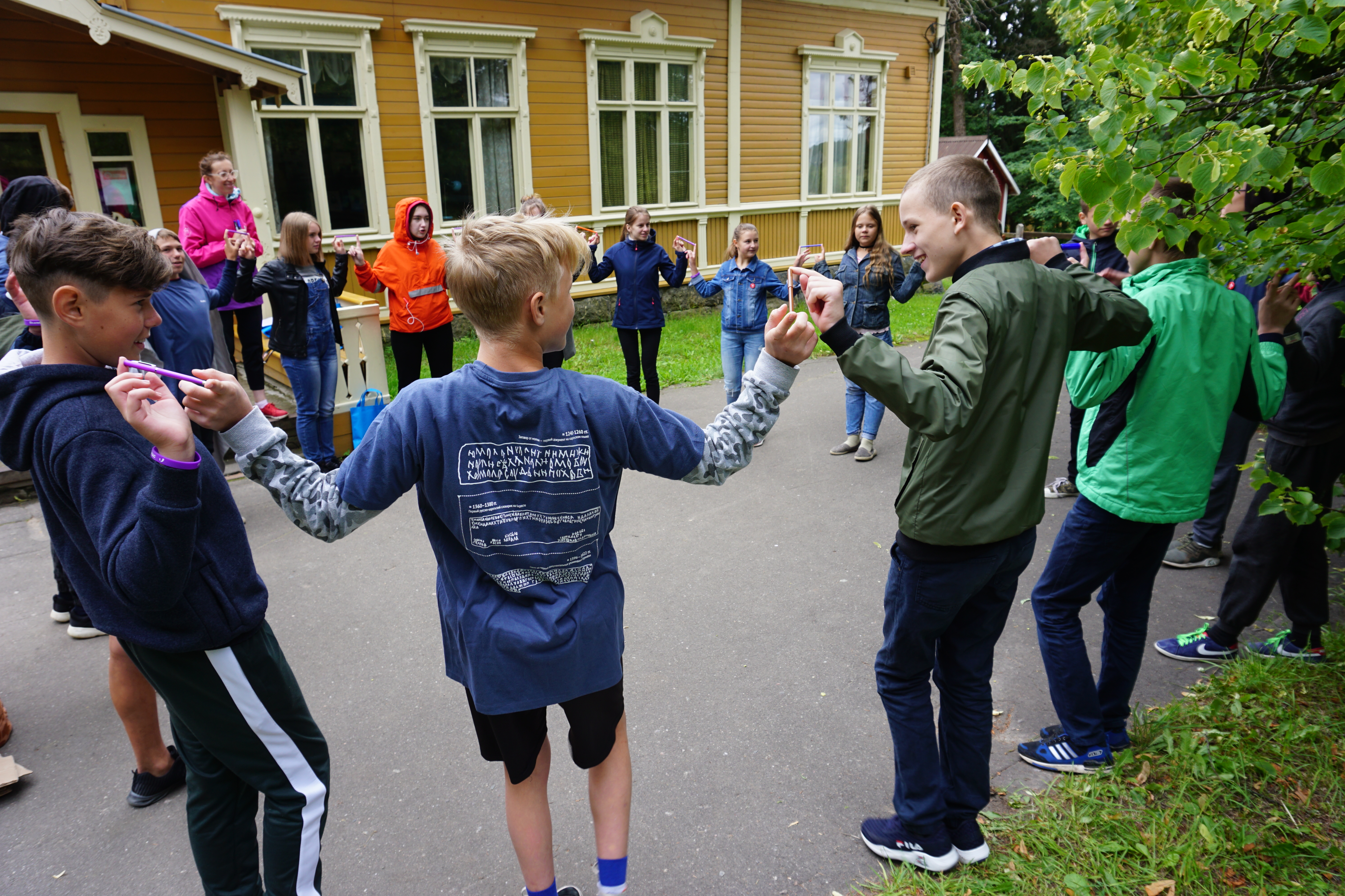 Starting of the summer museum-educational program for young volunteers of Kurkijoki