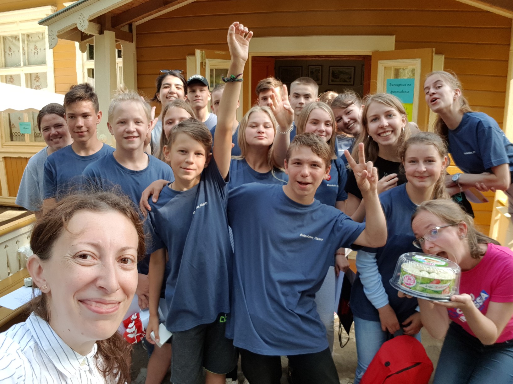 Young volunteers of culture appeared in Kurkijoki