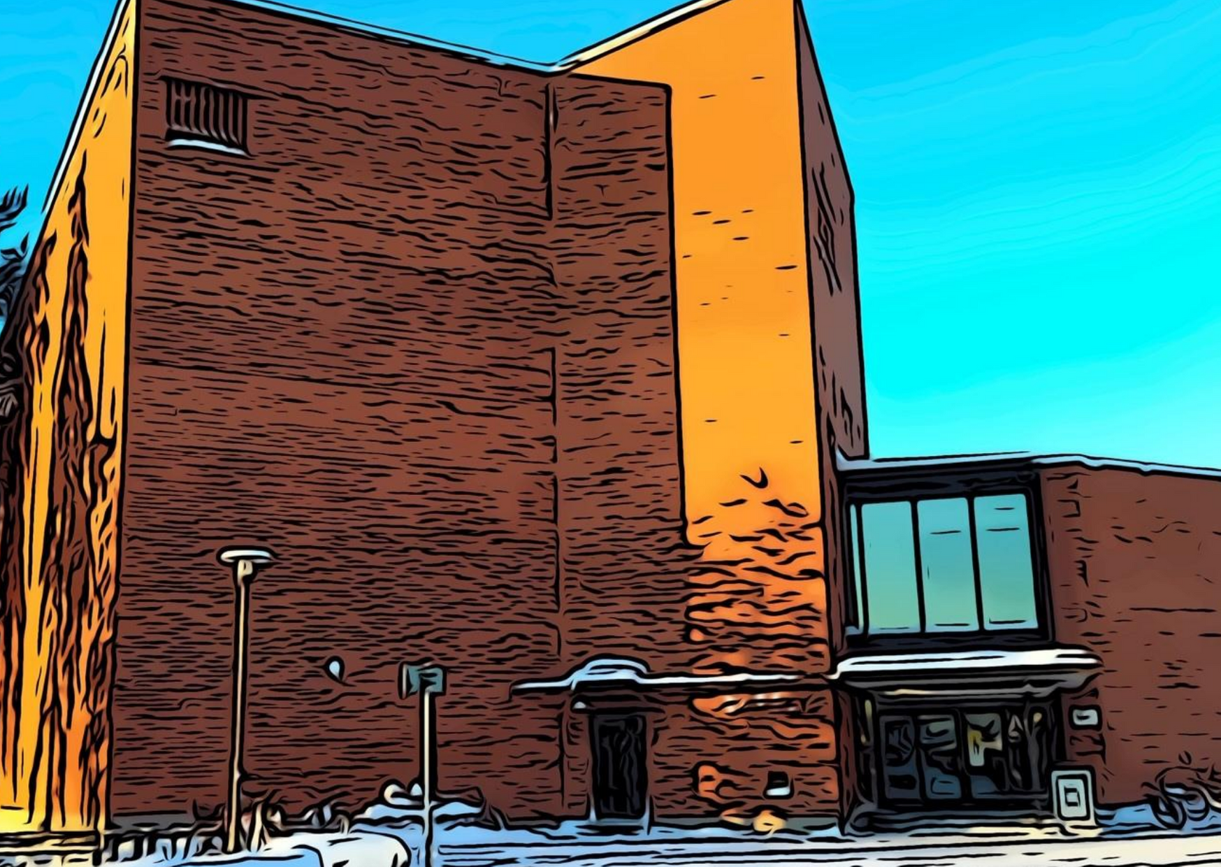 Animated view of the Carelia-building