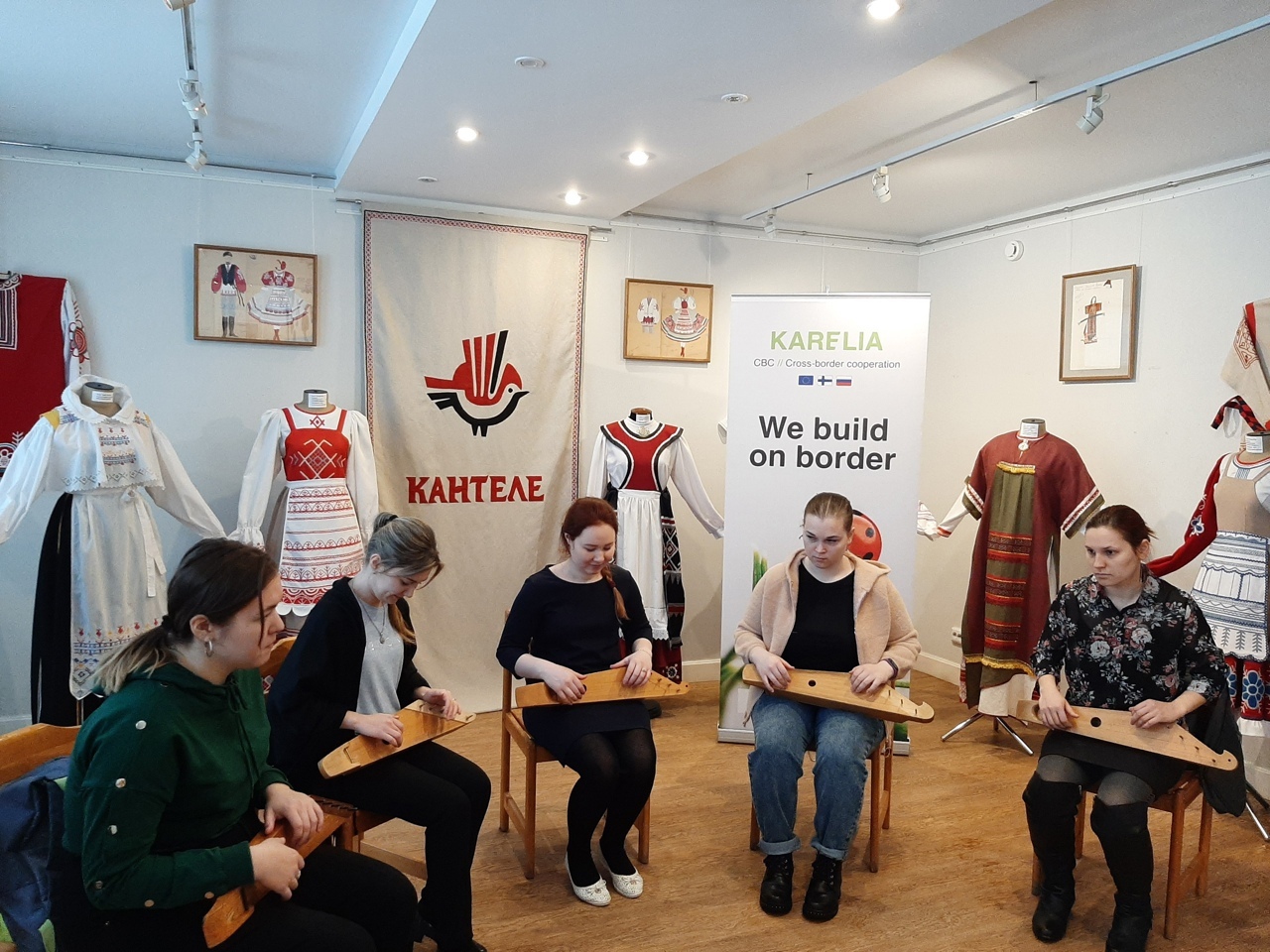 Kantele master class at the House of Crafts