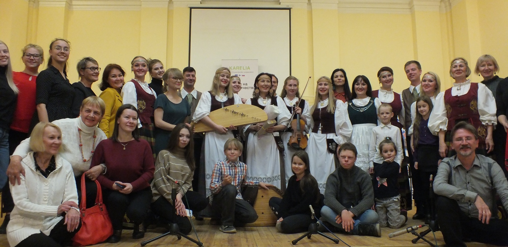 after the performance in Petrozavodsk